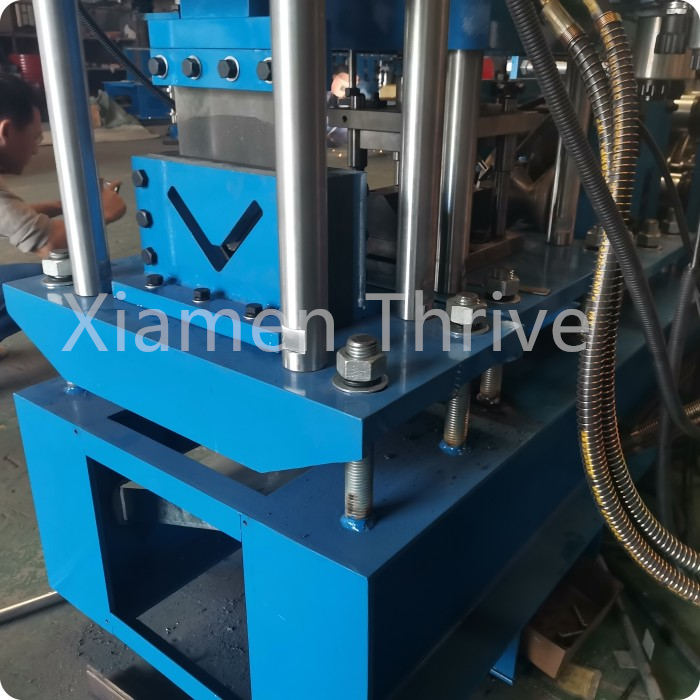 Automatic Goods Shelf Storage Beams Roll Forming Machine